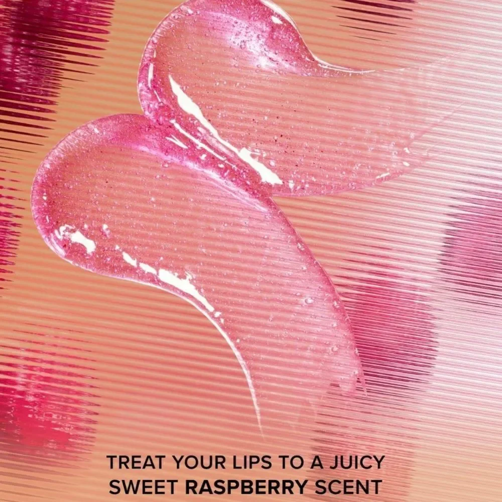 🌻 Too Faced Kissing Jelly Lip Oil Gloss Raspberry New Full Size
